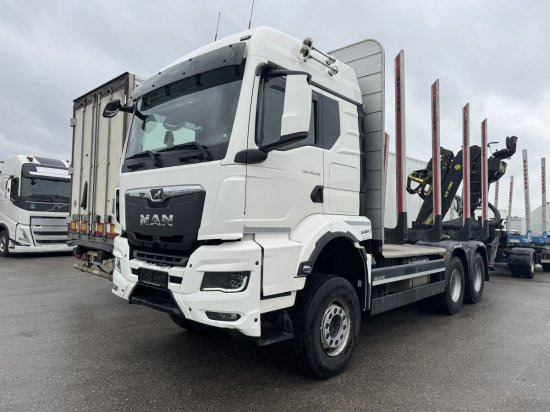 MAN TGS 33.510 BL 6x4, Intarder, Holztransporter, LIV 120Z - Tømmerbil, Kranbil: bilde 1 MAN TGS 33.510 BL 6x4, Intarder, Holztransporter, LIV 120Z - Tømmerbil, Kranbil: bilde 1
