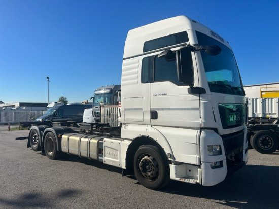 MAN TGX 26.440 BDF, XXL, Retarder, Automatik, E6, Liftachse, Motorschaden, Kurbelwellenschaden - Container-transport/ Vekselflak lastebil: bilde 1 MAN TGX 26.440 BDF, XXL, Retarder, Automatik, E6, Liftachse, Motorschaden, Kurbelwellenschaden - Container-transport/ Vekselflak lastebil: bilde 1