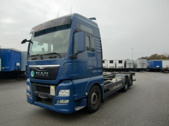 MAN TGX 26.440 BDF, XXL, Retarder, Automatik, E6, Liftachse, - Container-transport/ Vekselflak lastebil: bilde 1 MAN TGX 26.440 BDF, XXL, Retarder, Automatik, E6, Liftachse, - Container-transport/ Vekselflak lastebil: bilde 1