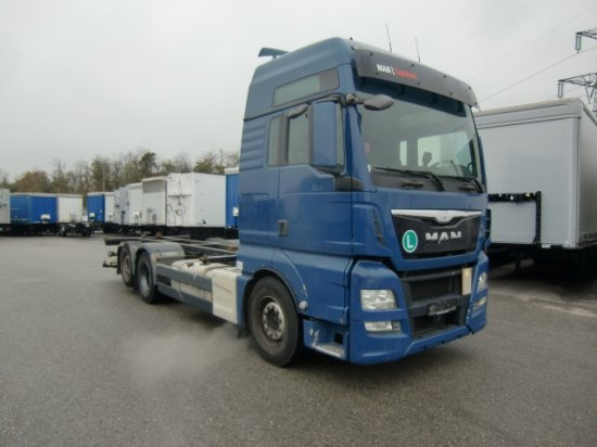 MAN TGX 26.440 BDF, XXL, Retarder, Automatik, E6, Liftachse, - Container-transport/ Vekselflak lastebil: bilde 3 MAN TGX 26.440 BDF, XXL, Retarder, Automatik, E6, Liftachse, - Container-transport/ Vekselflak lastebil: bilde 3