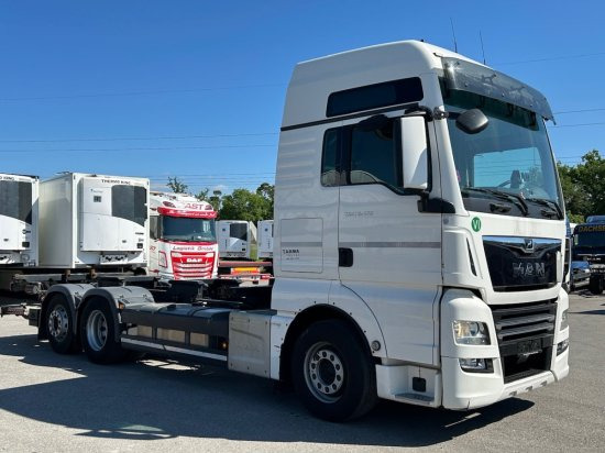 MAN TGX 26.470 XXL, 6x2, Liftachse, EURO6, Intarder, - Container-transport/ Vekselflak lastebil: bilde 3 MAN TGX 26.470 XXL, 6x2, Liftachse, EURO6, Intarder, - Container-transport/ Vekselflak lastebil: bilde 3