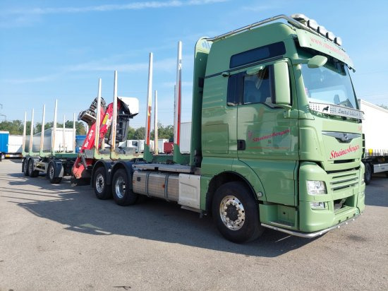 MAN TGX 26.500 6x4x4 Holztransporter, Motor Neu OHNE ANHÄNGER - Tømmerbil, Kranbil: bilde 2 MAN TGX 26.500 6x4x4 Holztransporter, Motor Neu OHNE ANHÄNGER - Tømmerbil, Kranbil: bilde 2