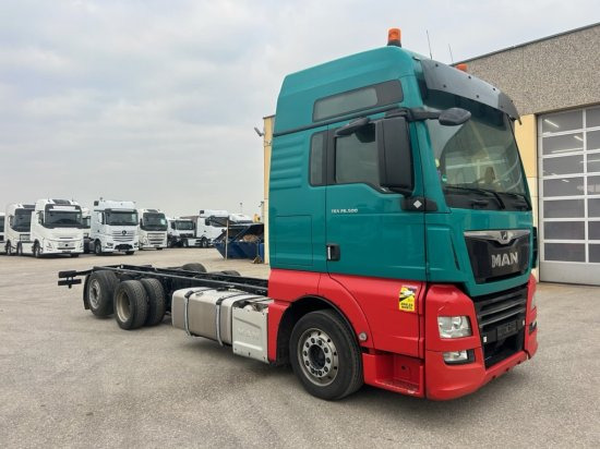 MAN TGX 26.500 XXL, 6x2, Jumbo, Liftachse, Intarder, Euro6, Full-Air - Chassis lastebil: bilde 3 MAN TGX 26.500 XXL, 6x2, Jumbo, Liftachse, Intarder, Euro6, Full-Air - Chassis lastebil: bilde 3