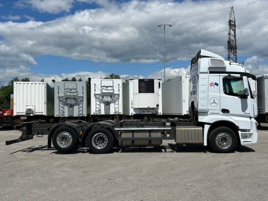 Mercedes-Benz Actros 2545 6x2 BDF E6, Retarder, Alufelgen - Container-transport/ Vekselflak lastebil: bilde 4 Mercedes-Benz Actros 2545 6x2 BDF E6, Retarder, Alufelgen - Container-transport/ Vekselflak lastebil: bilde 4