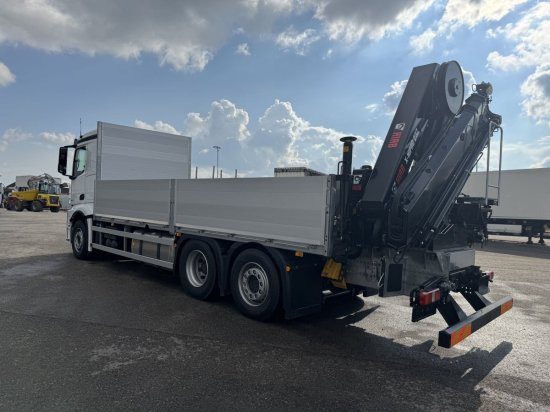 Mercedes-Benz Actros 2653, Retarder, Pritsche, Hiab Hipro 232 ES5 - Planbil, Kranbil: bilde 4 Mercedes-Benz Actros 2653, Retarder, Pritsche, Hiab Hipro 232 ES5 - Planbil, Kranbil: bilde 4