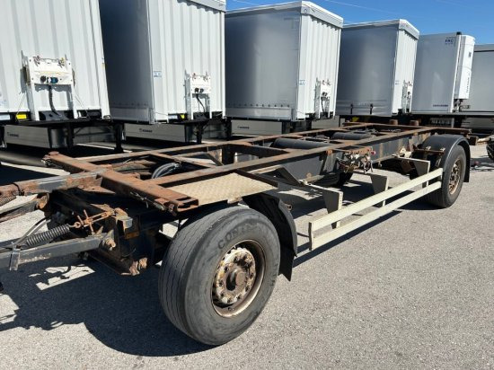 Renders Standard-Lafette BDF, BPW-Achsen - Container-transport/ Vekselflak tilhenger: bilde 2 Renders Standard-Lafette BDF, BPW-Achsen - Container-transport/ Vekselflak tilhenger: bilde 2