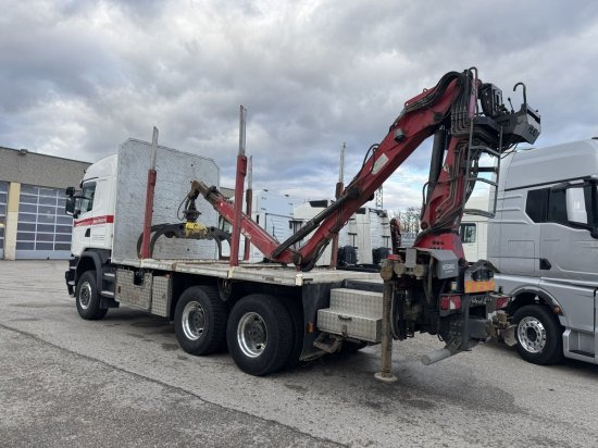 Scania G490 6X6 Blatt-Blatt Penz Kran 12.Z8.70 - Tømmerbil, Kranbil: bilde 4 Scania G490 6X6 Blatt-Blatt Penz Kran 12.Z8.70 - Tømmerbil, Kranbil: bilde 4