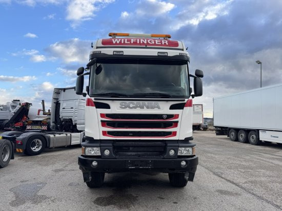 Scania G490 6X6 Blatt-Blatt Penz Kran 12.Z8.70 - Tømmerbil, Kranbil: bilde 2 Scania G490 6X6 Blatt-Blatt Penz Kran 12.Z8.70 - Tømmerbil, Kranbil: bilde 2