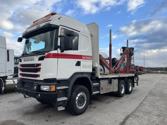 Scania G490 6X6 Blatt-Blatt Penz Kran 12.Z8.70 - Tømmerbil, Kranbil: bilde 3 Scania G490 6X6 Blatt-Blatt Penz Kran 12.Z8.70 - Tømmerbil, Kranbil: bilde 3