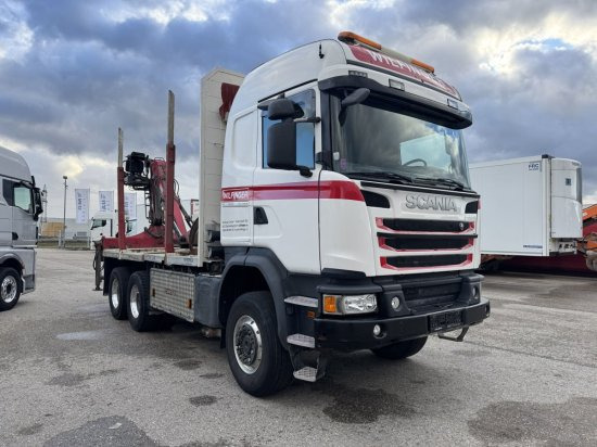Scania G490 6X6 Blatt-Blatt Penz Kran 12.Z8.70 - Tømmerbil, Kranbil: bilde 1 Scania G490 6X6 Blatt-Blatt Penz Kran 12.Z8.70 - Tømmerbil, Kranbil: bilde 1