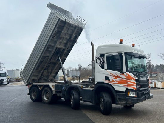 Scania P450 XT ,8x4 Meiller Gesteinskipper, Bordmatik, Retarder - Tippbil: bilde 3 Scania P450 XT ,8x4 Meiller Gesteinskipper, Bordmatik, Retarder - Tippbil: bilde 3