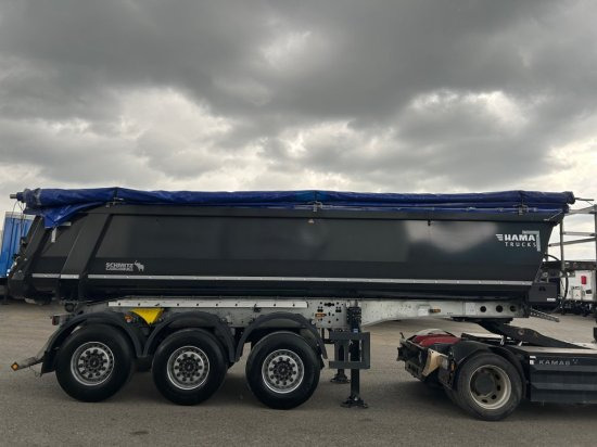 Schmitz Kippmulde 24m³, Stahl-light Chassis, Liftachse, Rollplane - Tippsemi: bilde 5 Schmitz Kippmulde 24m³, Stahl-light Chassis, Liftachse, Rollplane - Tippsemi: bilde 5
