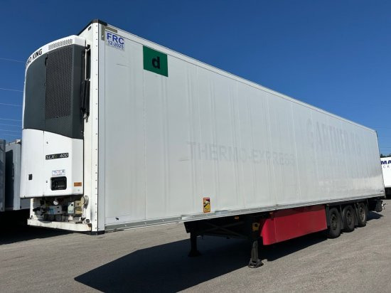 Schmitz SCB S3B SKO24, Kühlauflieger, TK SLXe 400, Liftachse, Fleischbahnen - Isotermisk semitrailer: bilde 1 Schmitz SCB S3B SKO24, Kühlauflieger, TK SLXe 400, Liftachse, Fleischbahnen - Isotermisk semitrailer: bilde 1