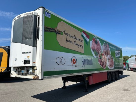 Schmitz SCB S3B SKO24, Kühlauflieger, TK SLXe 400, Liftachse, Fleischbahnen - Isotermisk semitrailer: bilde 1 Schmitz SCB S3B SKO24, Kühlauflieger, TK SLXe 400, Liftachse, Fleischbahnen - Isotermisk semitrailer: bilde 1