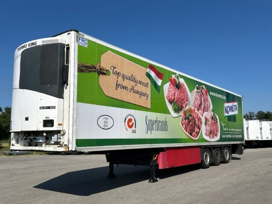 Schmitz SCB S3B SKO24, Kühlauflieger, TK SLXe 400, Liftachse, Fleischbahnen - Isotermisk semitrailer: bilde 1 Schmitz SCB S3B SKO24, Kühlauflieger, TK SLXe 400, Liftachse, Fleischbahnen - Isotermisk semitrailer: bilde 1