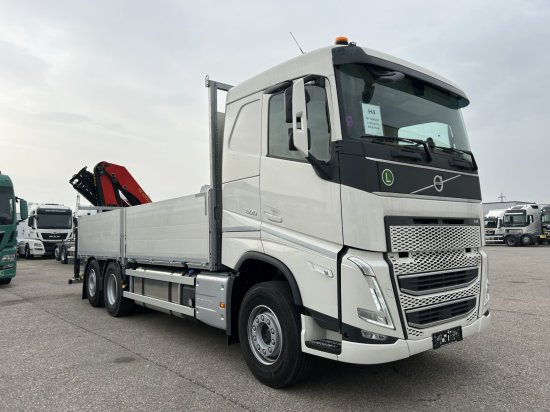 Volvo FH 500 6X2 Euro6, Retarder, Pritsche, Palfinger PK22002-EH - Planbil, Kranbil: bilde 3 Volvo FH 500 6X2 Euro6, Retarder, Pritsche, Palfinger PK22002-EH - Planbil, Kranbil: bilde 3