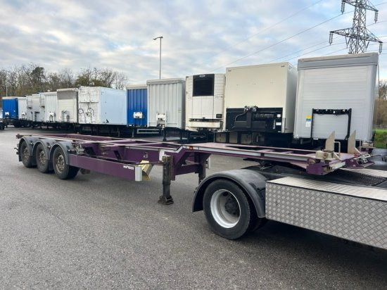 Web Trailer LPRS24 Heckschieber 1x20 ft 2x20 ft 1x40 ft - Container-transport/ Vekselflak semitrailer: bilde 3 Web Trailer LPRS24 Heckschieber 1x20 ft 2x20 ft 1x40 ft - Container-transport/ Vekselflak semitrailer: bilde 3