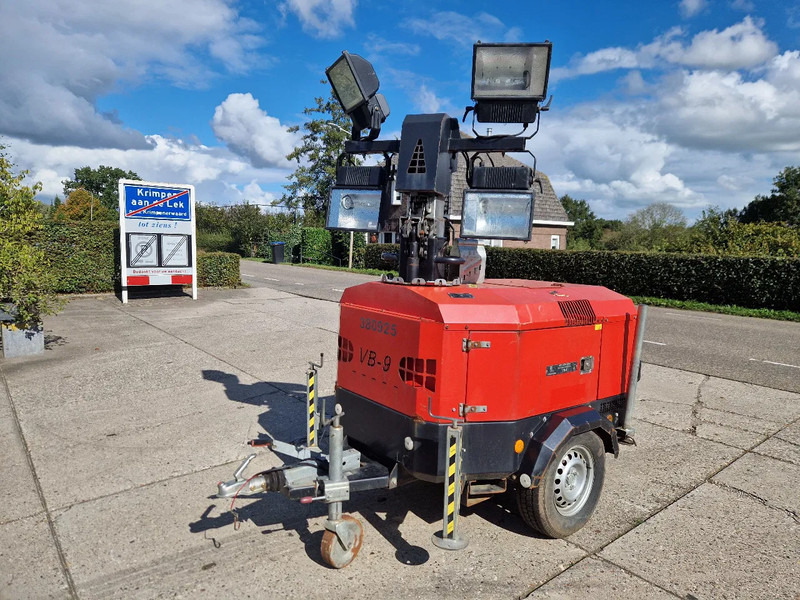 Tower Light VB9 mobiele lichtmast 9m. hoog - Lysmast: bilde 2 Tower Light VB9 mobiele lichtmast 9m. hoog - Lysmast: bilde 2