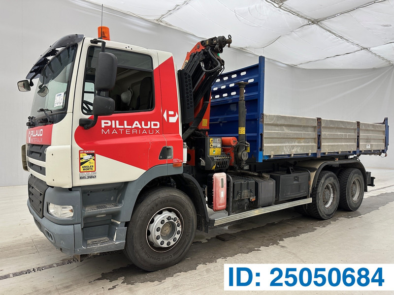 DAF CF85.360 - 6x4 - Tippbil, Kranbil: bilde 1 DAF CF85.360 - 6x4 - Tippbil, Kranbil: bilde 1