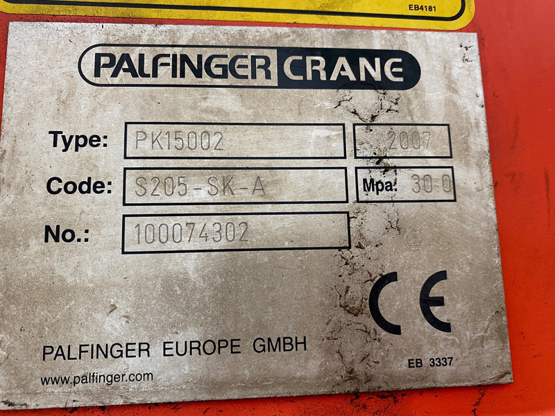 Planbil, Kranbil DAF CF85.410: bilde 11