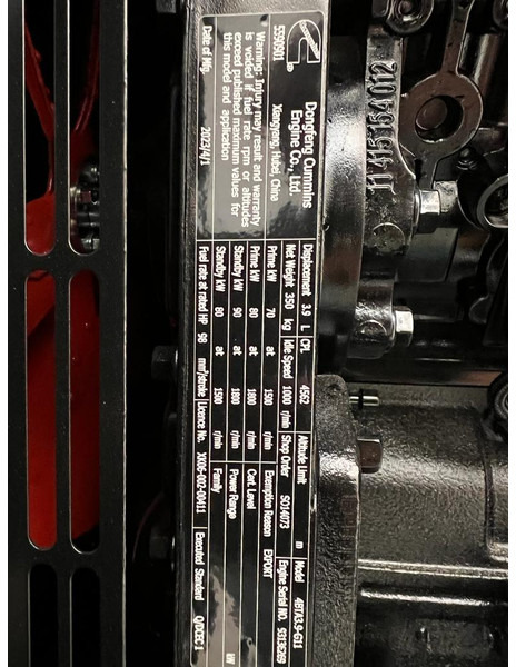 Elektrisk generator DEGROOTE POWER* DP-C80SS 80KVA: bilde 13