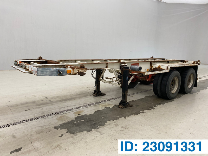 Flandria Skelet 20 ft - Container-transport/ Vekselflak semitrailer: bilde 1 Flandria Skelet 20 ft - Container-transport/ Vekselflak semitrailer: bilde 1