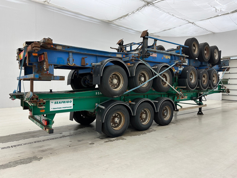 Fruehauf 4x Skelet 2 x 20-40 ft - Container-transport/ Vekselflak semitrailer: bilde 4 Fruehauf 4x Skelet 2 x 20-40 ft - Container-transport/ Vekselflak semitrailer: bilde 4