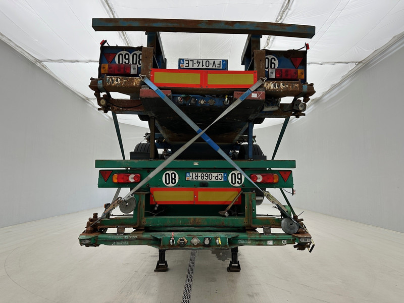 Fruehauf 4x Skelet 2 x 20-40 ft - Container-transport/ Vekselflak semitrailer: bilde 2 Fruehauf 4x Skelet 2 x 20-40 ft - Container-transport/ Vekselflak semitrailer: bilde 2