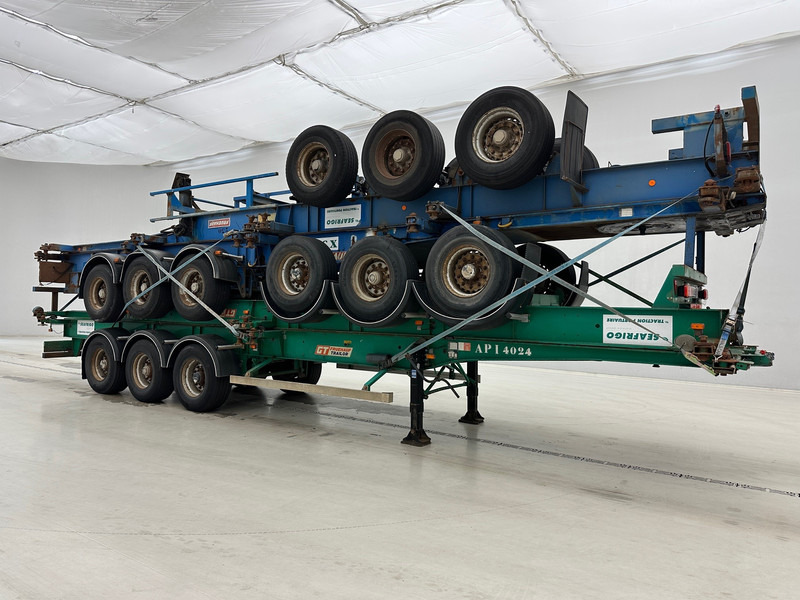Fruehauf 4x Skelet 2 x 20-40 ft - Container-transport/ Vekselflak semitrailer: bilde 3 Fruehauf 4x Skelet 2 x 20-40 ft - Container-transport/ Vekselflak semitrailer: bilde 3