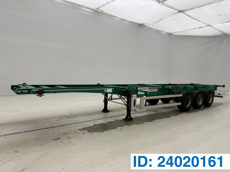 Fruehauf Skelet 2 x 20-40 ft - Container-transport/ Vekselflak semitrailer: bilde 1 Fruehauf Skelet 2 x 20-40 ft - Container-transport/ Vekselflak semitrailer: bilde 1