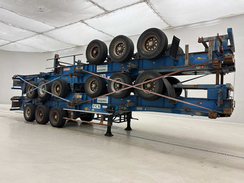 Fruehauf Stack 4 x Skelet 2 x 20-40 ft - Container-transport/ Vekselflak semitrailer: bilde 3 Fruehauf Stack 4 x Skelet 2 x 20-40 ft - Container-transport/ Vekselflak semitrailer: bilde 3