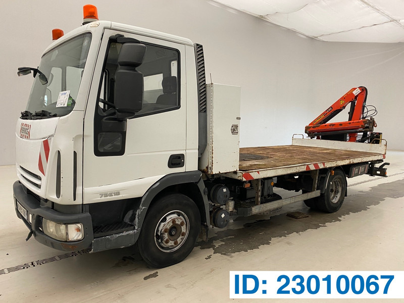 Iveco 75E18 - Planbil, Kranbil: bilde 1 Iveco 75E18 - Planbil, Kranbil: bilde 1