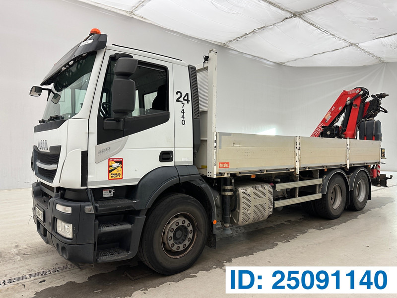 Iveco Stralis 420 - 6x2 - Planbil, Kranbil: bilde 1 Iveco Stralis 420 - 6x2 - Planbil, Kranbil: bilde 1