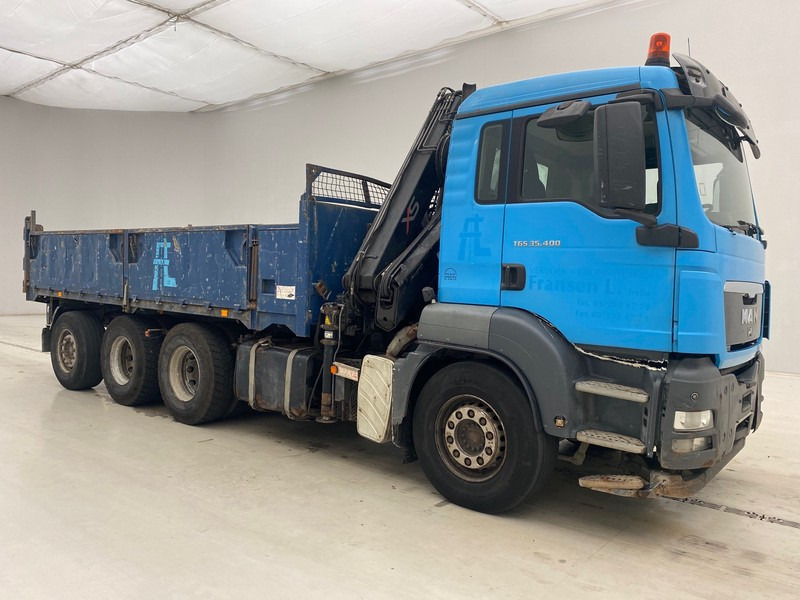 MAN TGS 35.400 - 8x4 - Tippbil, Kranbil: bilde 3 MAN TGS 35.400 - 8x4 - Tippbil, Kranbil: bilde 3