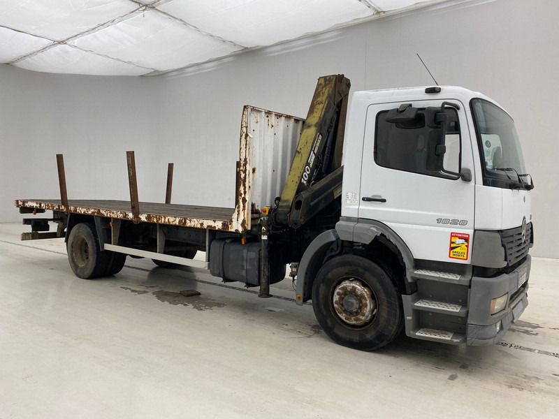 Mercedes-Benz Atego 1828 - Planbil, Kranbil: bilde 3 Mercedes-Benz Atego 1828 - Planbil, Kranbil: bilde 3