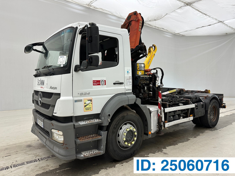 Mercedes-Benz Axor 1824 - Krokbil, Kranbil: bilde 1 Mercedes-Benz Axor 1824 - Krokbil, Kranbil: bilde 1
