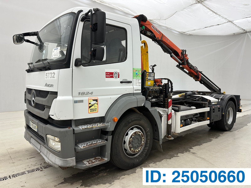 Mercedes-Benz Axor 1824 - Krokbil, Kranbil: bilde 1 Mercedes-Benz Axor 1824 - Krokbil, Kranbil: bilde 1