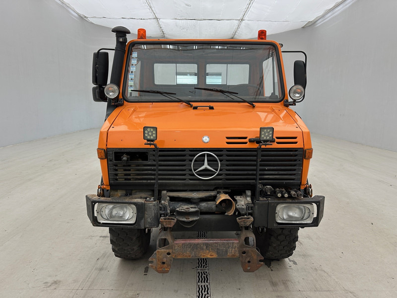 Mercedes-Benz Unimog U427 - Tippbil: bilde 2 Mercedes-Benz Unimog U427 - Tippbil: bilde 2