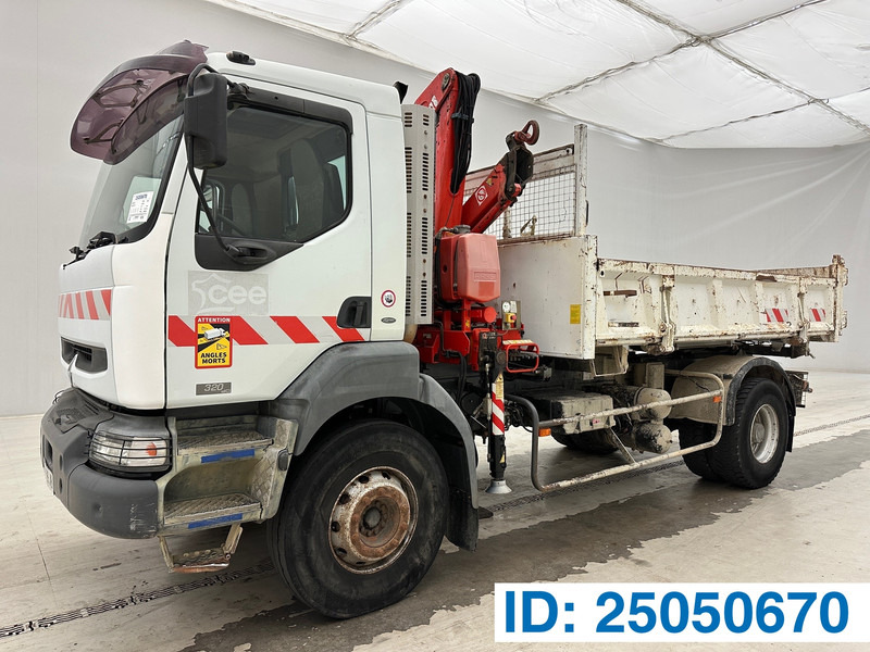 Renault Kerax 320 DCi - Tippbil, Kranbil: bilde 1 Renault Kerax 320 DCi - Tippbil, Kranbil: bilde 1