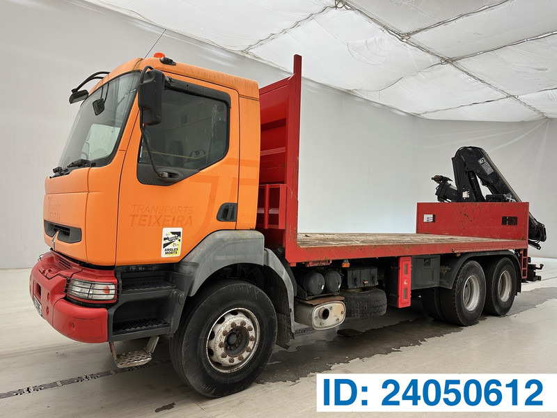 Renault Kerax 360 - 6x4 - Planbil, Kranbil: bilde 1 Renault Kerax 360 - 6x4 - Planbil, Kranbil: bilde 1