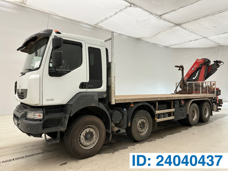 Renault Kerax 460 DXi - 8x4 - Planbil, Kranbil: bilde 1 Renault Kerax 460 DXi - 8x4 - Planbil, Kranbil: bilde 1