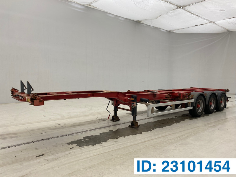 Renders Skelet 20-30-40 ft - Container-transport/ Vekselflak semitrailer: bilde 1 Renders Skelet 20-30-40 ft - Container-transport/ Vekselflak semitrailer: bilde 1