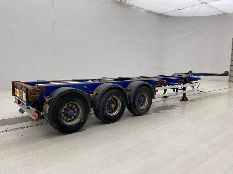 Renders Skelet 20-30-40 ft - Container-transport/ Vekselflak semitrailer: bilde 4 Renders Skelet 20-30-40 ft - Container-transport/ Vekselflak semitrailer: bilde 4