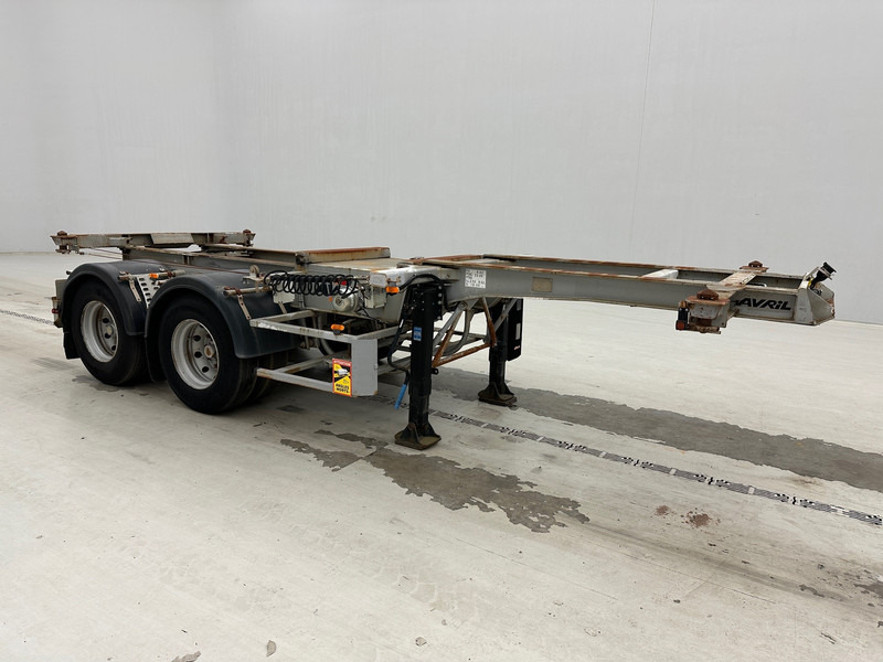 Robuste Kaiser BI-TRAIN 20 ft dolly - Container-transport/ Vekselflak semitrailer: bilde 5 Robuste Kaiser BI-TRAIN 20 ft dolly - Container-transport/ Vekselflak semitrailer: bilde 5