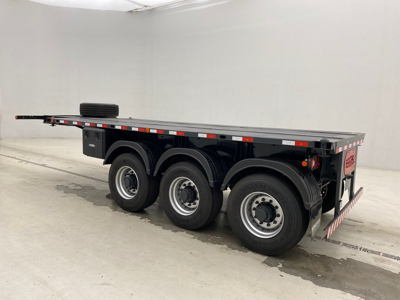 Ny Container-transport/ Vekselflak semitrailer SERGOMEL Chassis/Plateau 20FT - NEW: bilde 8