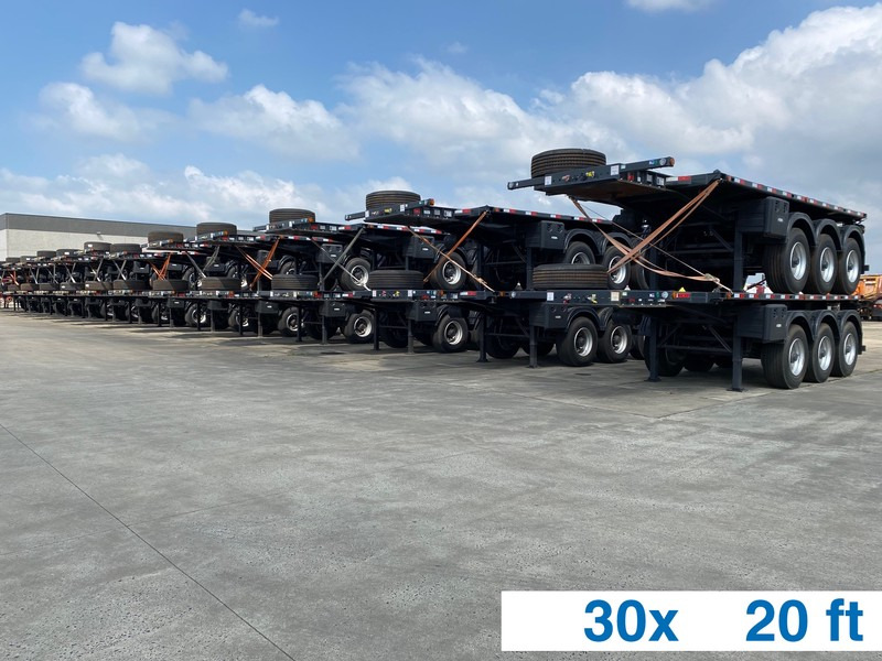 SERGOMEL Chassis/Plateau 20FT - NEW - Container-transport/ Vekselflak semitrailer: bilde 1 SERGOMEL Chassis/Plateau 20FT - NEW - Container-transport/ Vekselflak semitrailer: bilde 1
