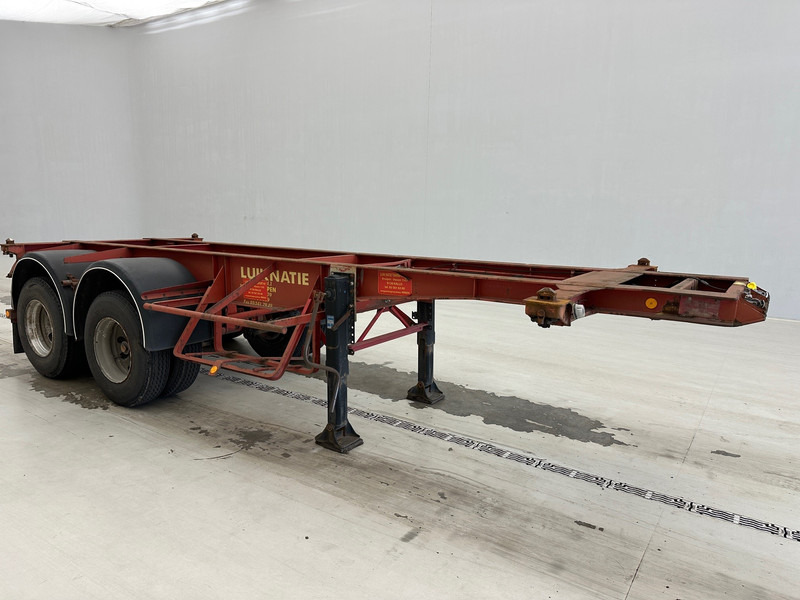 Van Hool Skelet 20 ft - Container-transport/ Vekselflak semitrailer: bilde 3 Van Hool Skelet 20 ft - Container-transport/ Vekselflak semitrailer: bilde 3
