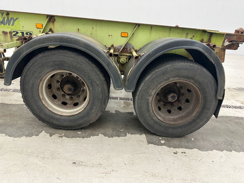 Container-transport/ Vekselflak semitrailer Van Hool Skelet 20 ft: bilde 8