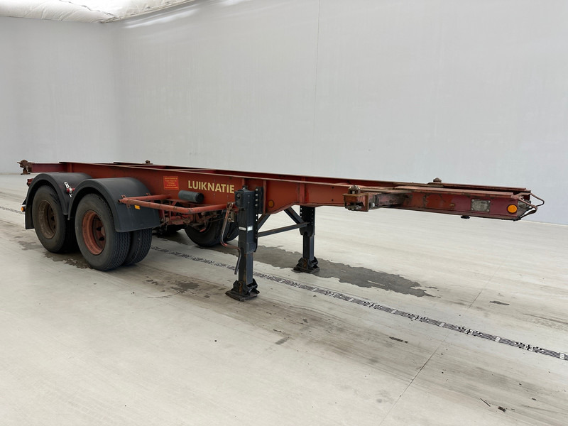 Van Hool Skelet 20 ft - Container-transport/ Vekselflak semitrailer: bilde 3 Van Hool Skelet 20 ft - Container-transport/ Vekselflak semitrailer: bilde 3