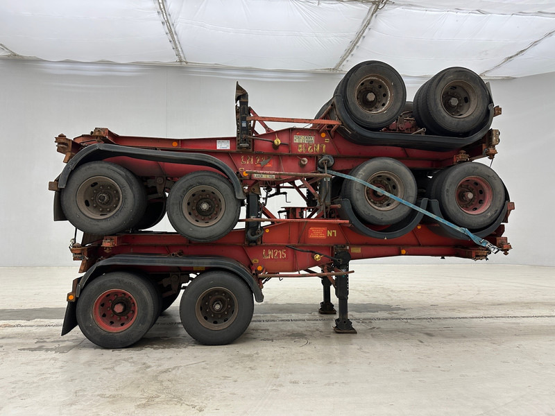 Van Hool Stack 4 x skelet 20 ft - Container-transport/ Vekselflak semitrailer: bilde 4 Van Hool Stack 4 x skelet 20 ft - Container-transport/ Vekselflak semitrailer: bilde 4